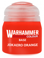 Warhammer Colour Base Paint (Jokaero Orange) - základní barva, oranžová