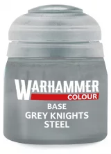 Citadel Base Paint (Grey Knights Steel) - základní barva, šedá