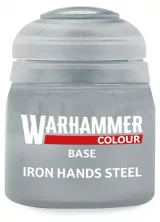 Citadel Base Paint (Iron Hands Steel) - základní barva, šedá