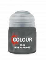 Citadel Base Paint (Iron Warriors) - základní barva, šedá