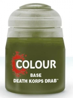 Citadel Base Paint (Death Korps Drab) - základní barva, zelená