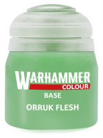Warhammer Colour Base Paint (Orruk Flesh) - základní barva, zelená