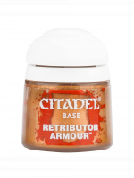 Citadel Base Paint (Retributor Armour) - základní barva, zlatohnědá