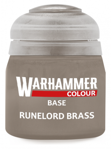 Warhammer Colour Base Paint (Runelord Brass) - základní barva