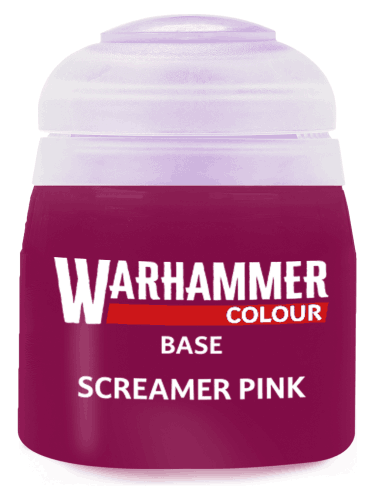 Warhammer Colour Base Paint (Screamer Pink) - základní barva