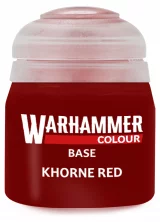 Warhammer Colour Base Paint (Khorne red) - základní barva, červená