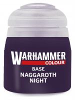 Warhammer Colour Base Paint (Naggaroth Night) - základní barva, fialová