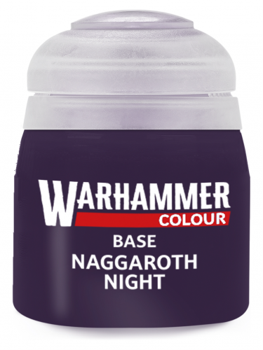 Warhammer Colour Base Paint (Naggaroth Night) - základní barva, fialová