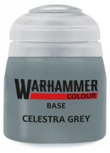 Warhammer Colour Base Paint (Celestra Grey) - základní barva, šedá