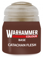 Warhammer Colour Base Paint (Catachan Fleshtone) - základní barva, snědá pleťová