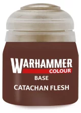 Warhammer Colour Base Paint (Catachan Fleshtone) - základní barva, snědá pleťová