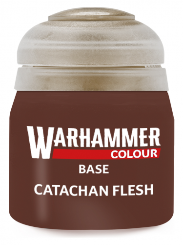 Warhammer Colour Base Paint (Catachan Fleshtone) - základní barva, snědá pleťová
