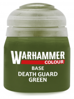 Warhammer Colour Base Paint (Death Guard Green) - základní barva, zelená
