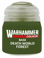 Warhammer Colour Base Paint (Death World Forest) - základní barva, zelená