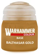 Warhammer Colour Base Paint (Balthasar Gold) - základní barva, zlatá