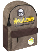 Batoh Star Wars: The Mandalorian - Wherever I Go, He Goes