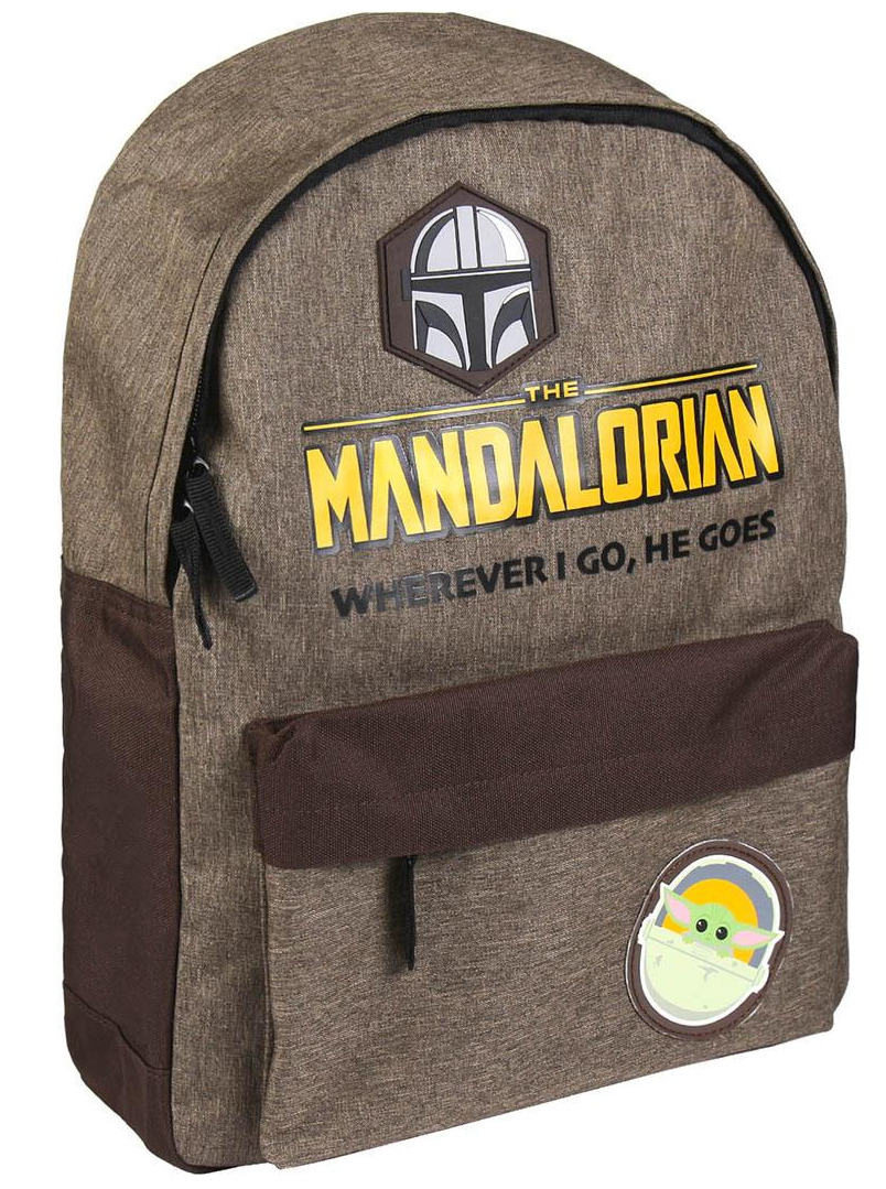 Cerdá Batoh Star Wars: The Mandalorian - Wherever I Go, He Goes