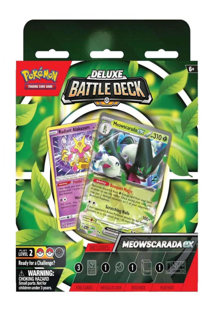 Blackfire Karetní hra Pokémon TCG - Deluxe Battle Deck Meowscarada ex