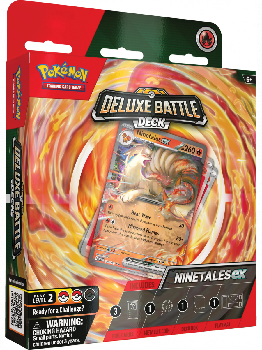 Blackfire Karetní hra Pokémon TCG - Deluxe Battle Deck Ninetales ex