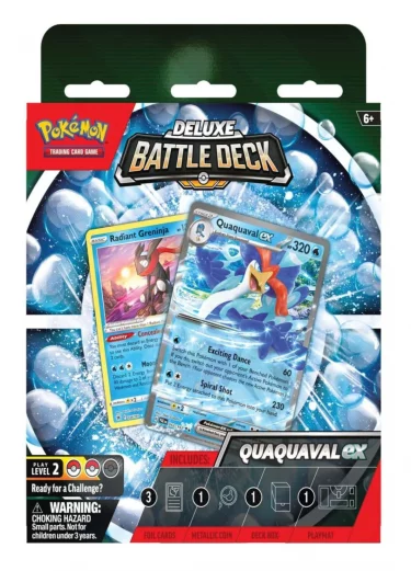 Karetní hra Pokémon TCG - Deluxe Battle Deck Quaquaval ex