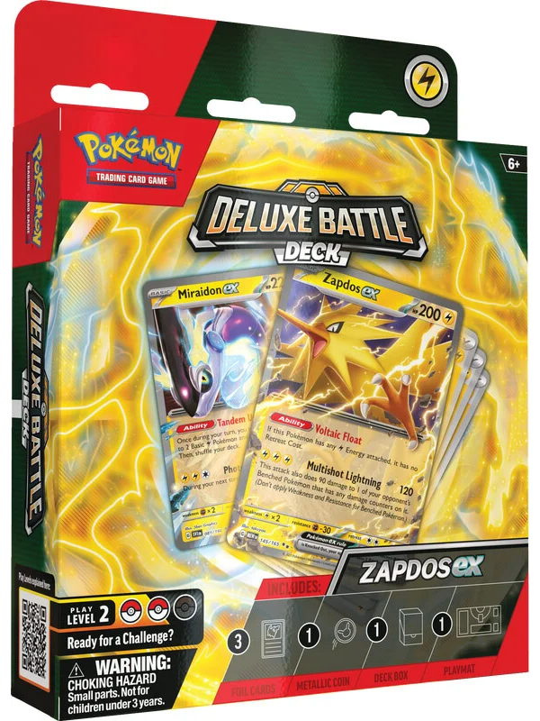 Blackfire Karetní hra Pokémon TCG - Deluxe Battle Deck Zapdos ex