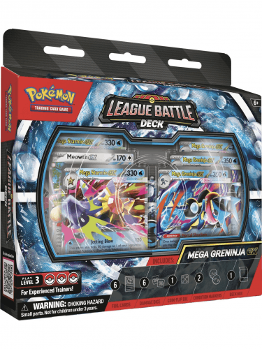 Karetní hra Pokémon TCG: Mega Greninja ex League Battle Deck