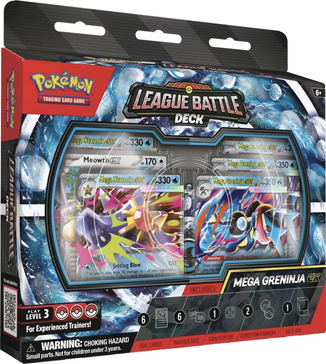 Karetní hra Pokémon TCG: Mega Greninja ex League Battle Deck - Sběratelská karetní hra TCG