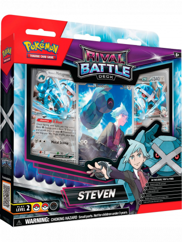 Karetní hra Pokémon TCG - Rival Battle Deck Steven