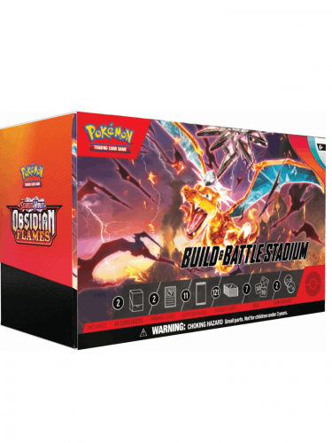 Karetní hra Pokémon TCG: Scarlet & Violet - Obsidian Flames Build & Battle Stadium