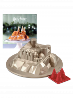 Dárkový set Harry Potter - Forma na bábovku Hogwarts + kuchařka ENG
