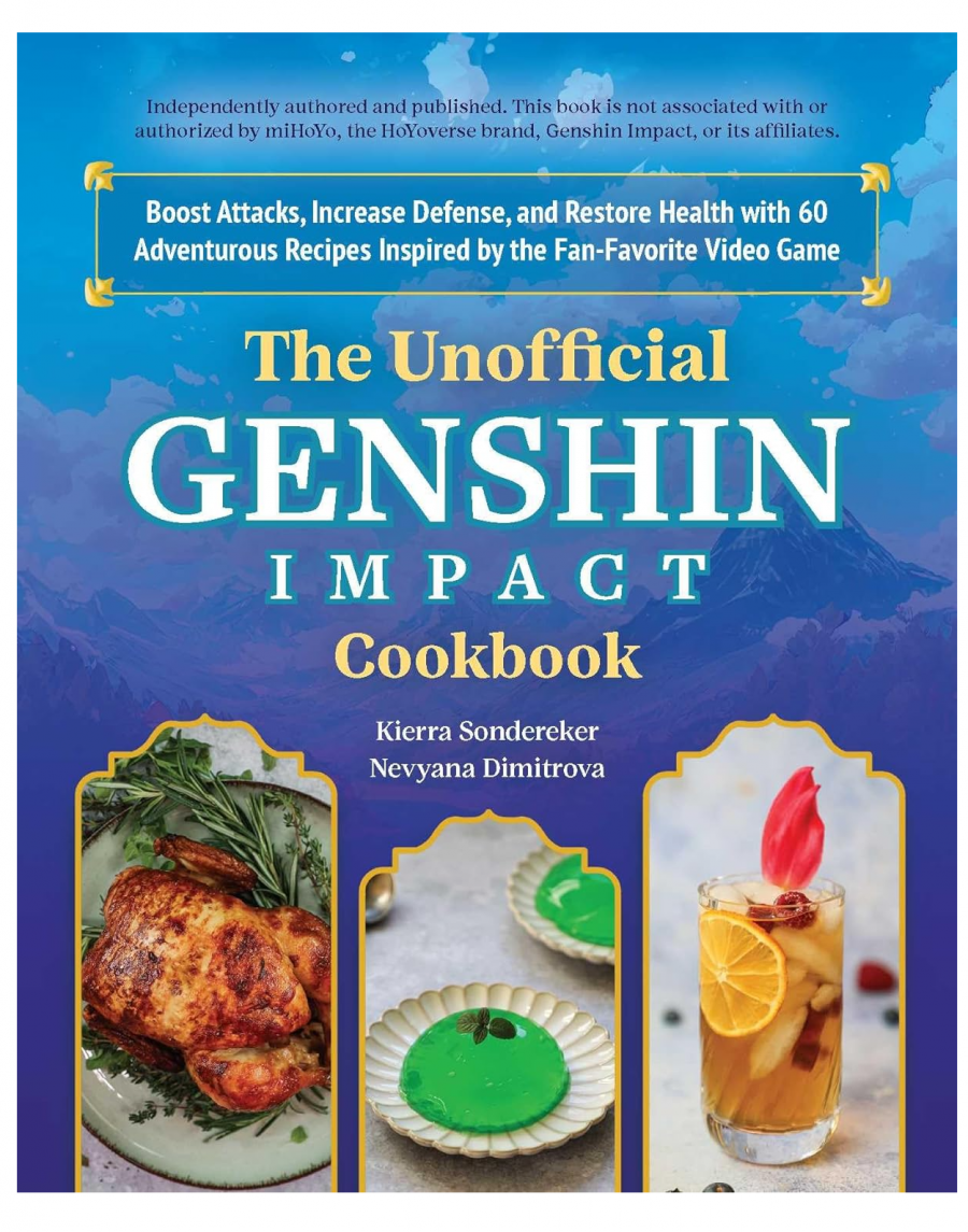 Gardners Kuchařka Genshin Impact - The Unofficial Genshin Impact Cookbook ENG