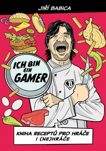 Kuchařka Ich bin ein Gamer - Kniha receptů pro hráče i nehráče