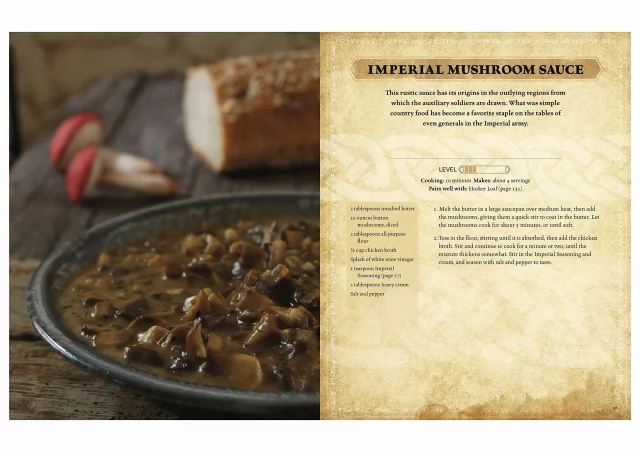Kuchařka The Elder Scrolls - The Official Cookbook