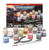 Warhammer 40,000 - Paints + Tools Set - Desková hra