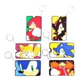 Klíčenka Sonic the Hedgehog - Gacha Bag Tags (náhodný výběr)