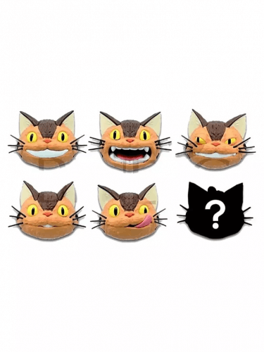 Magnet Ghibli (My Neighbor Totoro) - Catbus Face Blind Box (náhodný výběr)