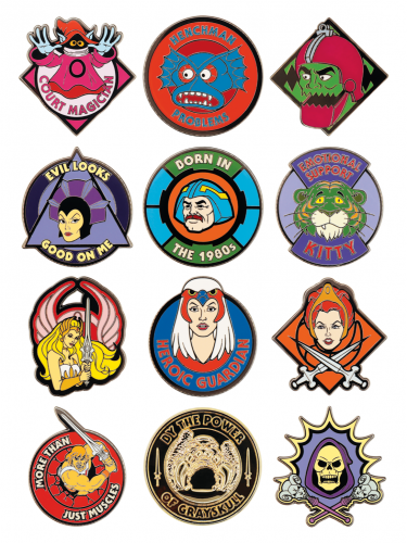 Odznak Masters of the Universe - Mystery Pin (náhodný výběr)