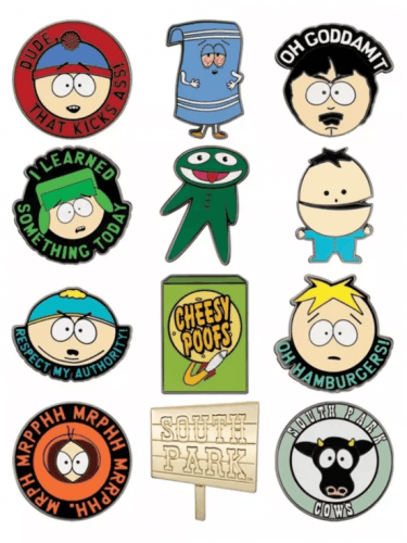 Odznak South Park - Mystery Pin Blind Box (náhodný výběr)