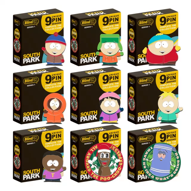 Odznak South Park - Series 1 Blind Box (náhodný výběr) - Pin