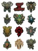 Odznak World of Warcraft - Horde (náhodný výběr)