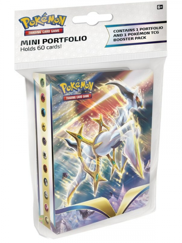 Album na karty Pokémon - Sword and Shield Brilliant Stars Mini + booster (10 karet)