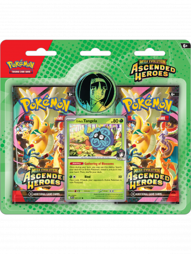 Karetní hra Pokémon TCG: Mega Evolution - Ascended Heroes Erika 2-Pack Blister