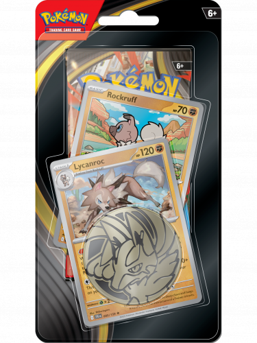 Karetní hra Pokémon TCG: Mega Evolution Checklane Blister booster (Lycanroc)