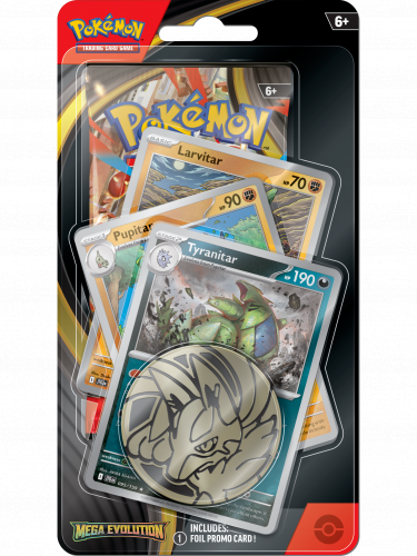 Karetní hra Pokémon TCG: Mega Evolution Premium Checklane Blister (Tyranitar)