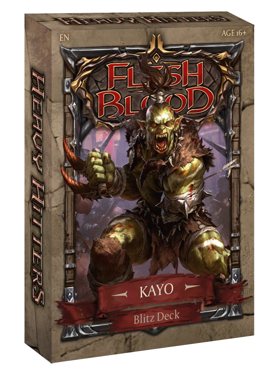 Blackfire Karetní hra Flesh and Blood TCG: Heavy Hitters - Kayo Blitz Deck
