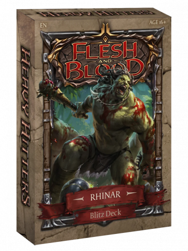 Karetní hra Flesh and Blood TCG: Heavy Hitters - Rhinar Blitz Deck