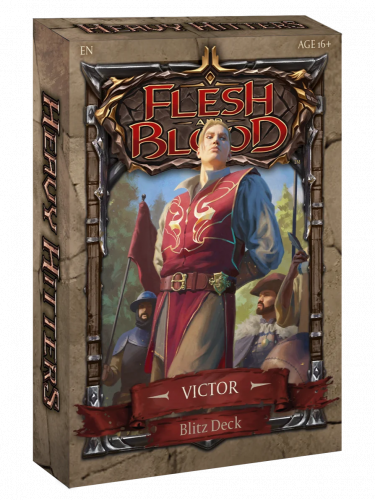 Karetní hra Flesh and Blood TCG: Heavy Hitters - Victor Blitz Deck