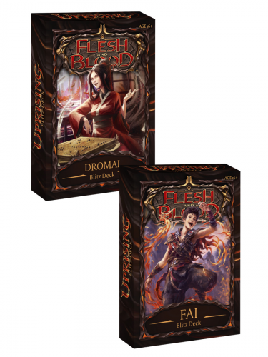 Karetní hra Flesh and Blood TCG: Uprising - Blitz Deck Set (Dromai & Fai)