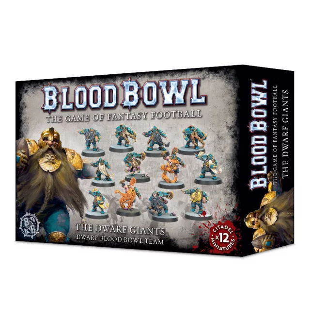 Blood Bowl - Dwarf Giants (nový tým)