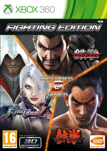 Fighting edition (Tekken 6, Tekken Tag 2 a SoulCalibur V) (X360)
